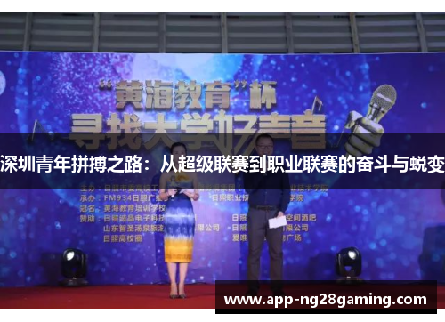深圳青年拼搏之路：从超级联赛到职业联赛的奋斗与蜕变