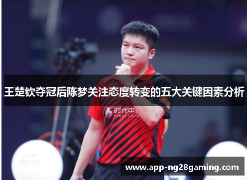 王楚钦夺冠后陈梦关注态度转变的五大关键因素分析